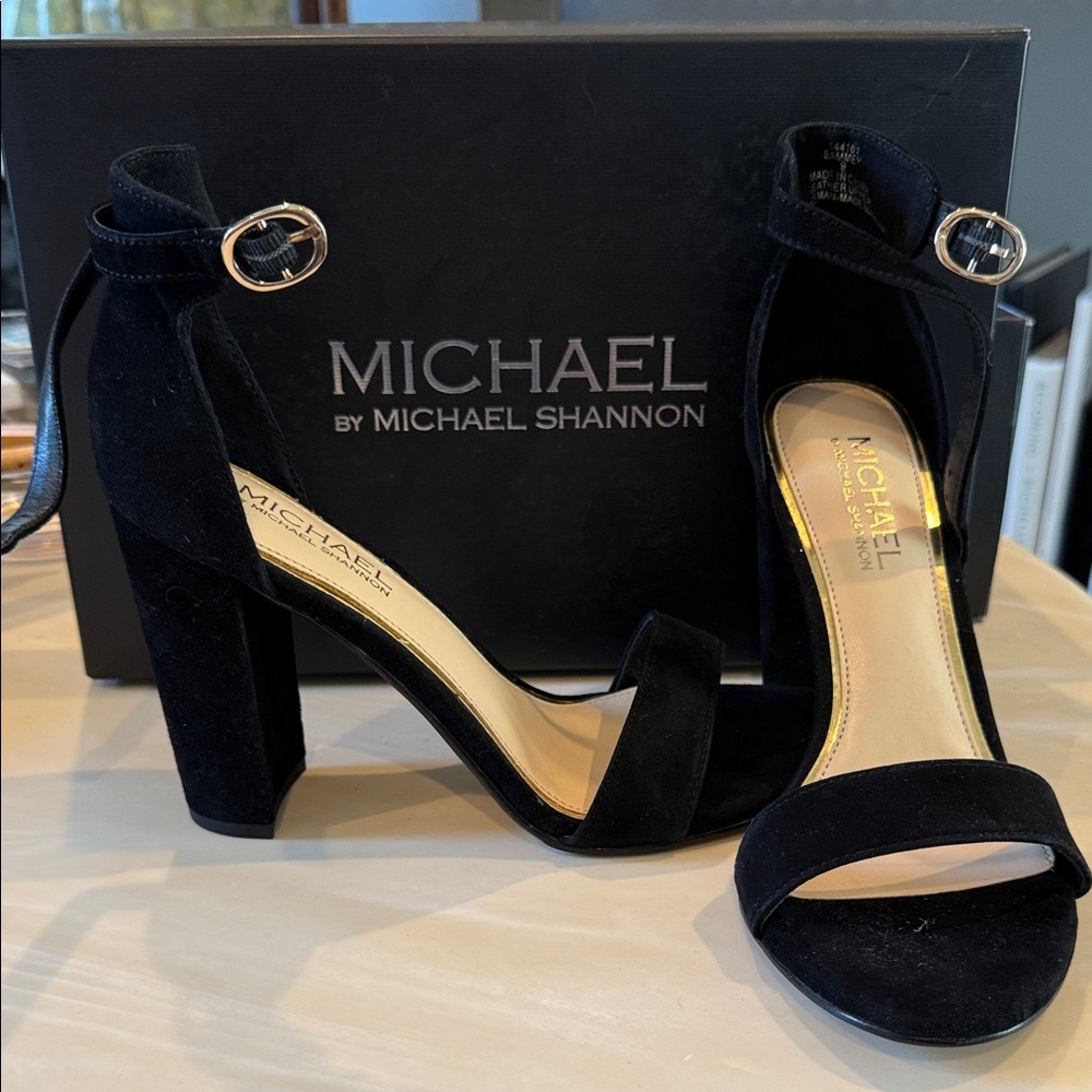 Michael Shannon Elegant Black Heels